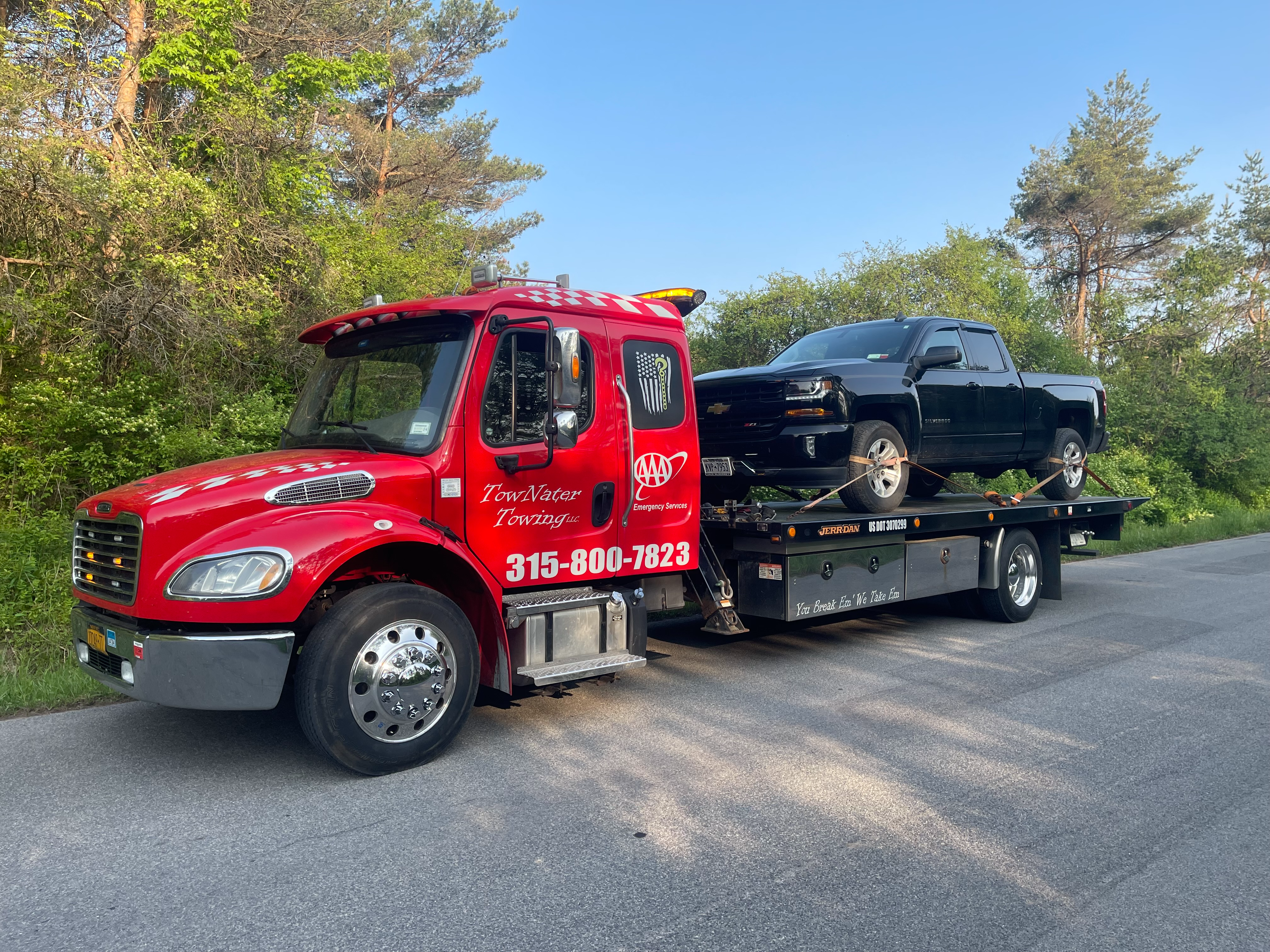 Service Description for Flatbed Towing Image