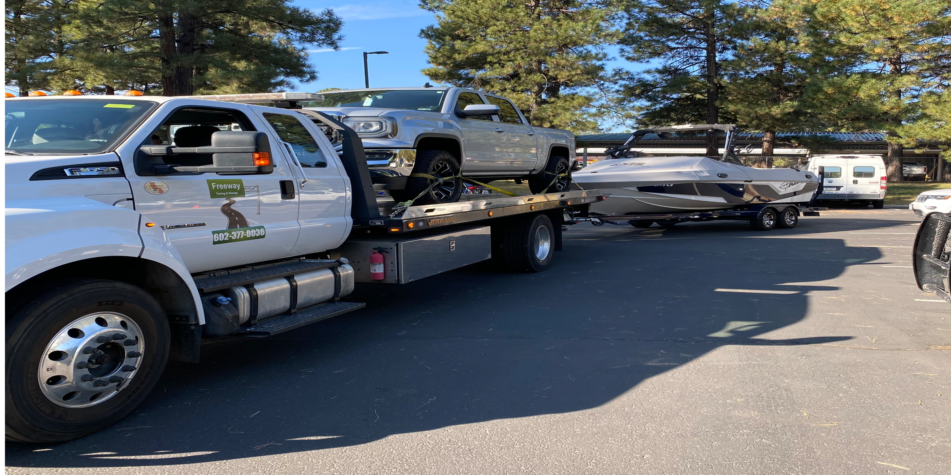 Boat Towing Image