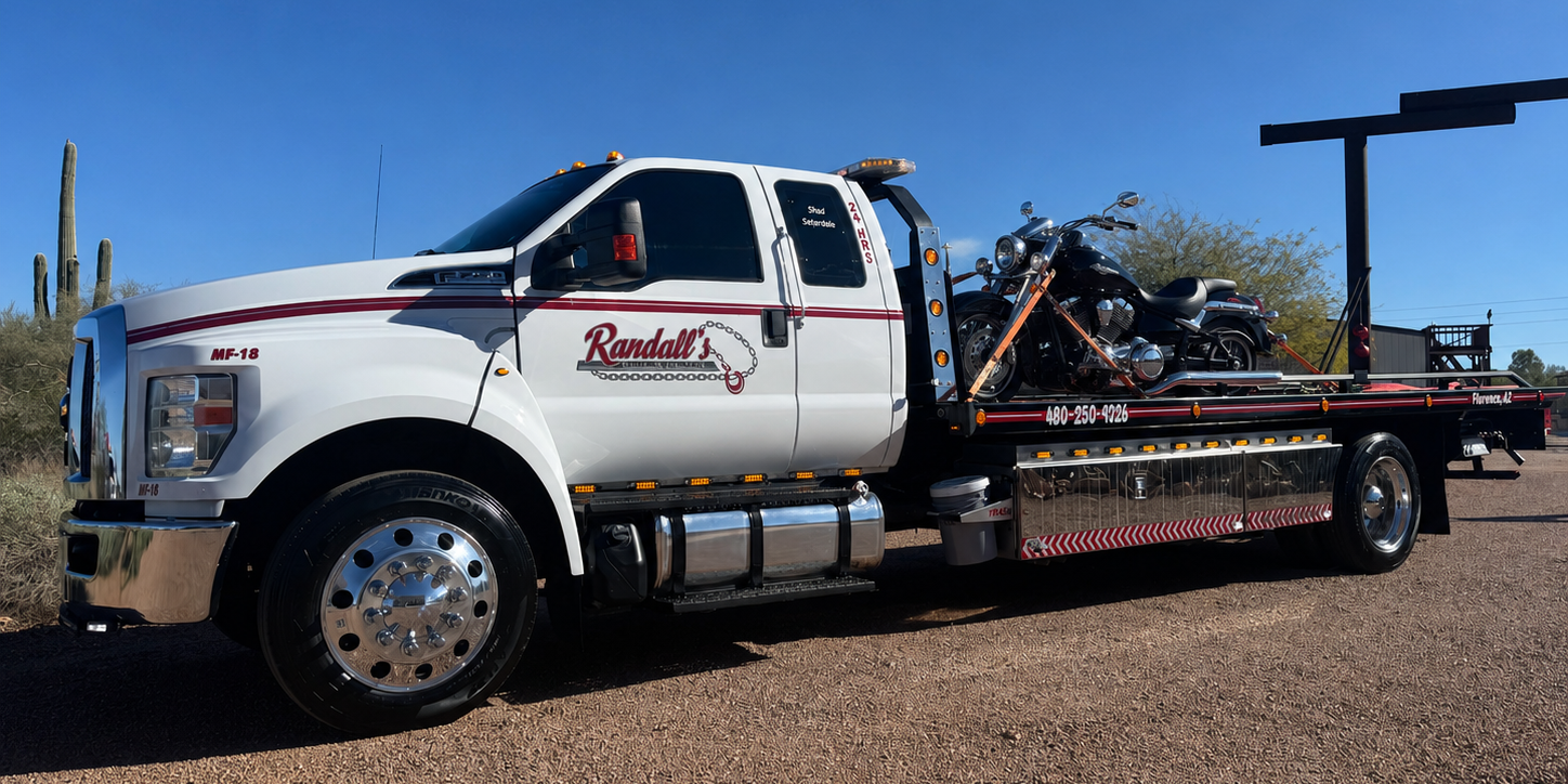 Motorcycle Towing Image