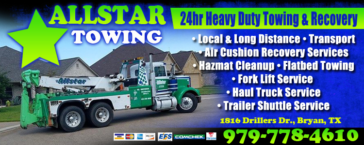 Allstar Towing in Bryan, Texas - Towing.com