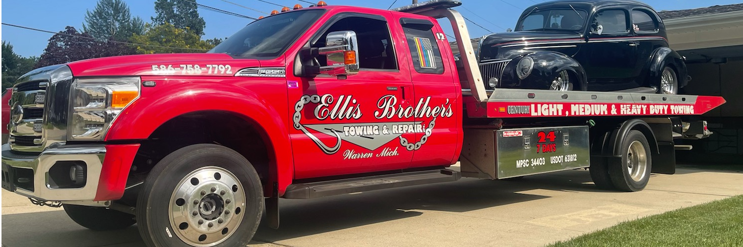 Ellis Brothers Towing & Repair Towing.com Profile Banner