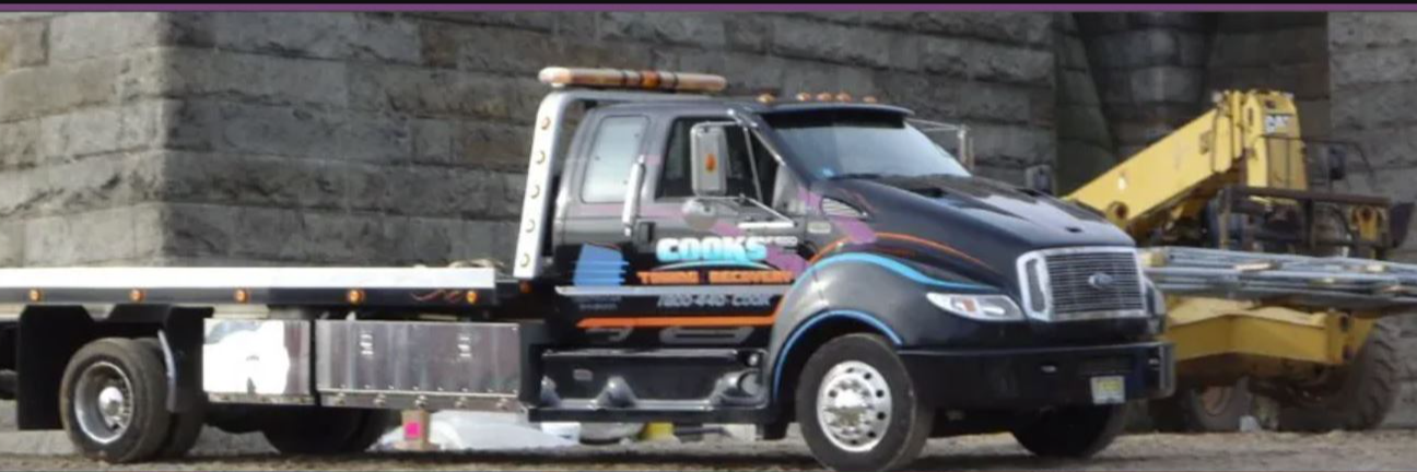 Cook's Towing & Recovery Towing.com Profile Banner