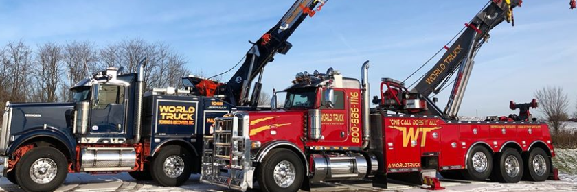 World Truck Towing & Recovery Inc. Towing.com Profile Banner