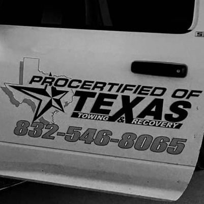 Procertified of Texas Towing & Recovery Logo