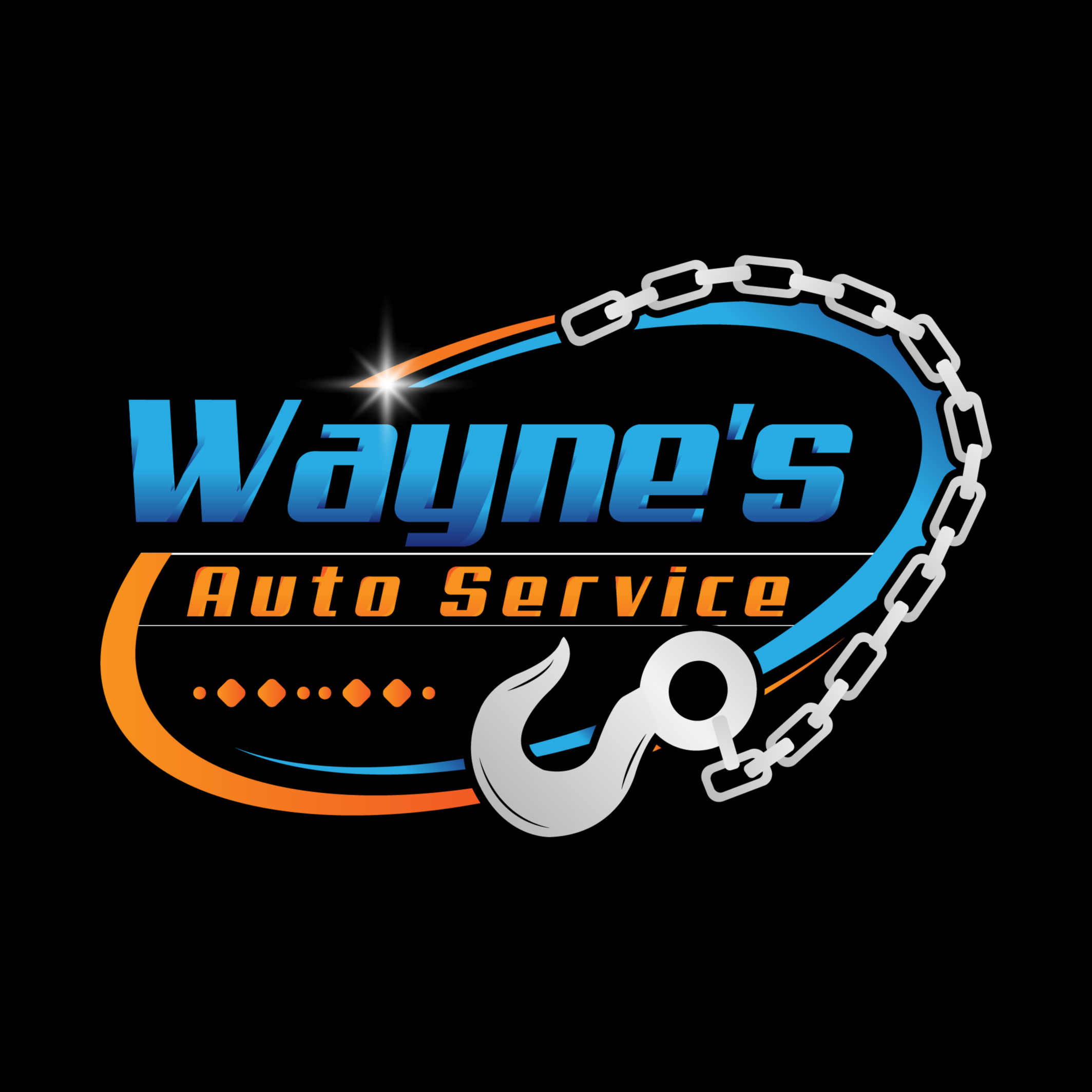 Wayne's Auto Service  logo