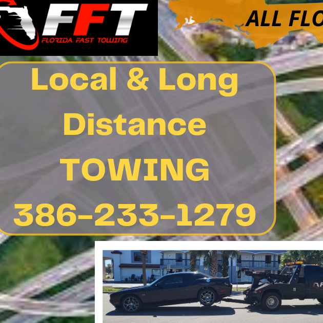 Florida Fast Towing Logo