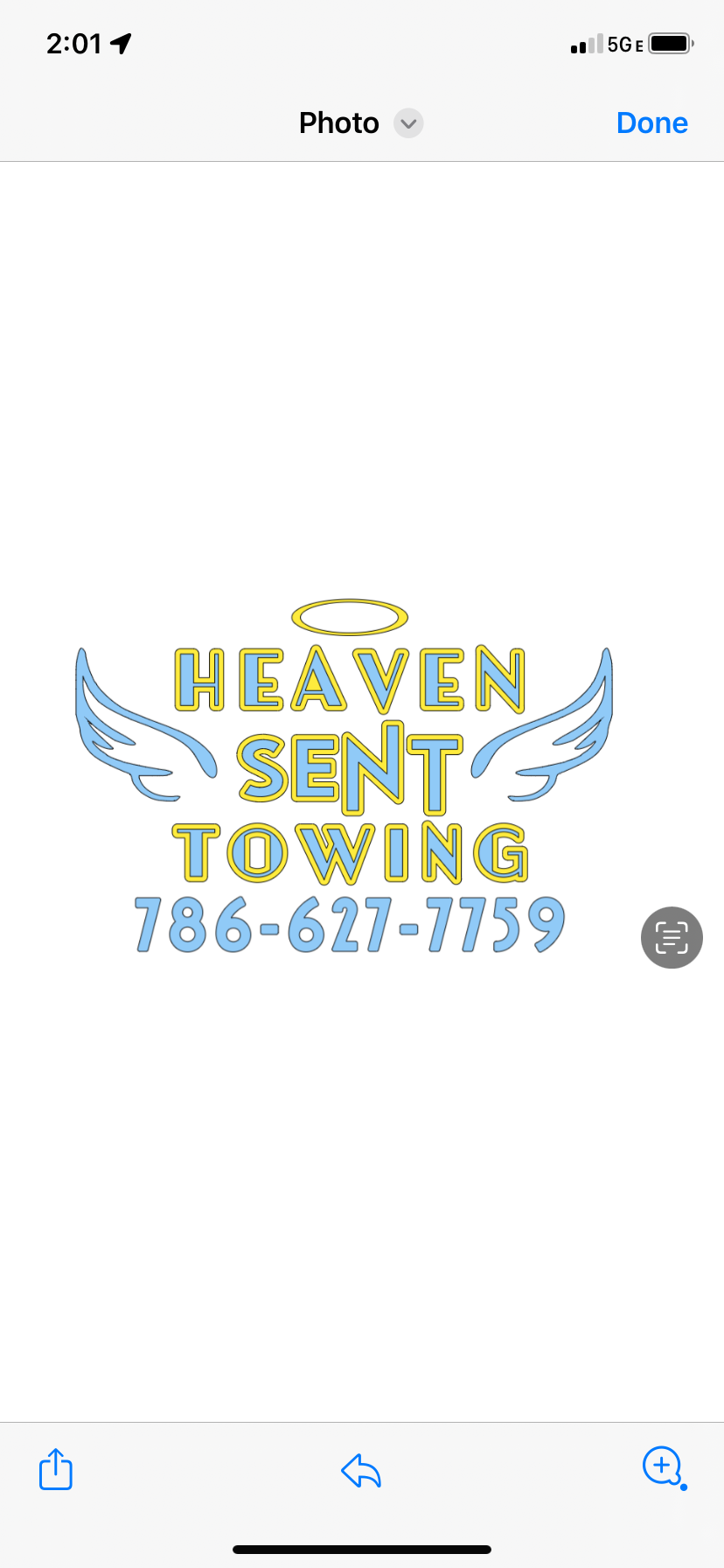 Heaven Sent Towing llc logo