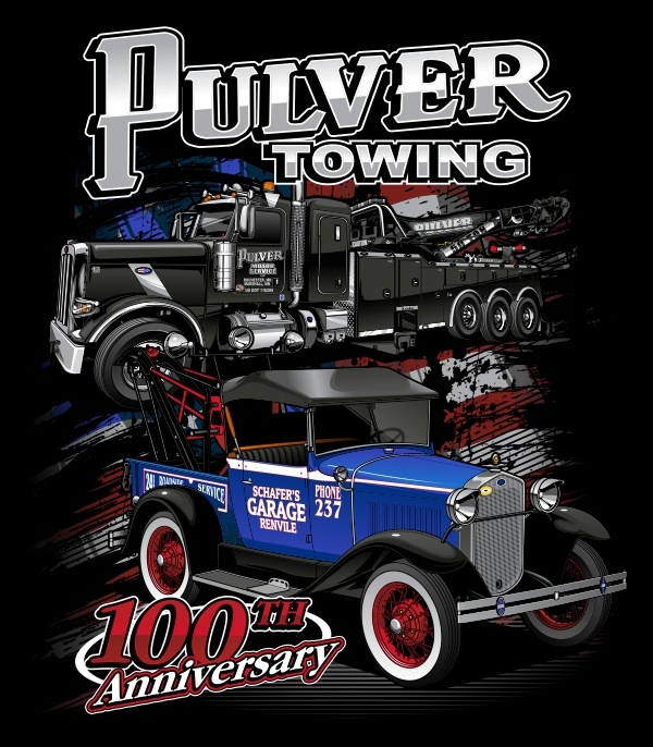 Pulver Towing  logo