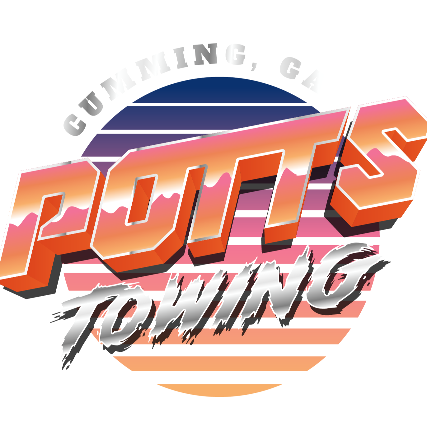Potts Towing logo