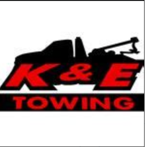 K and E Towing logo