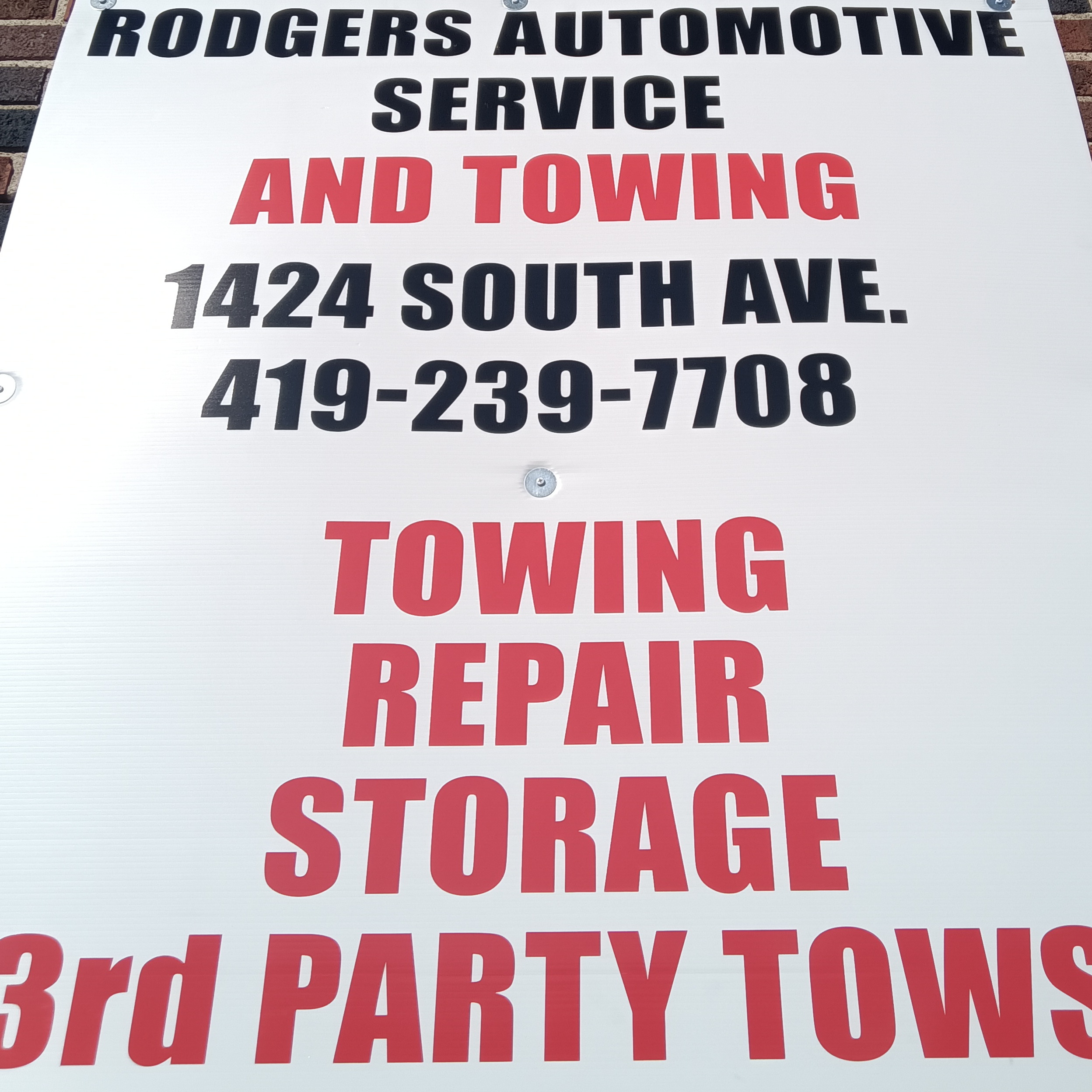 Rodgers Automotive and Body Shop  logo